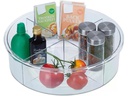 relaxdays Kühlschrankorganizer 690 g, 1 Stück, Transparent