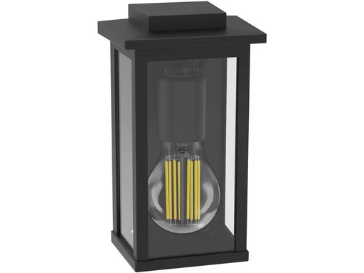 [90345089 1689152] Philips Mirth Wandleuchte eckig, max. 25W, exkl. LM, schwarz