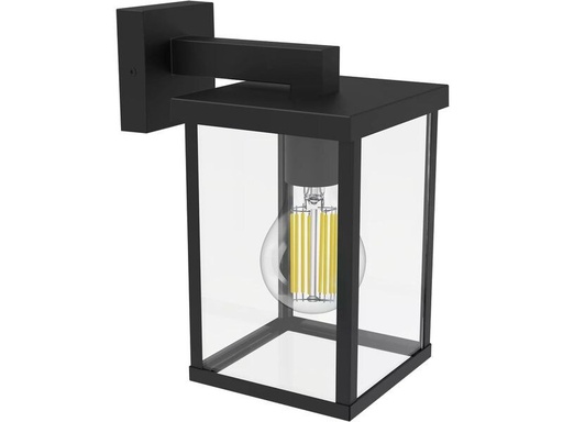 [90345138 1689156] Philips Bellini Wandleuchte eckig, max. 25W, exkl. LM, schwarz