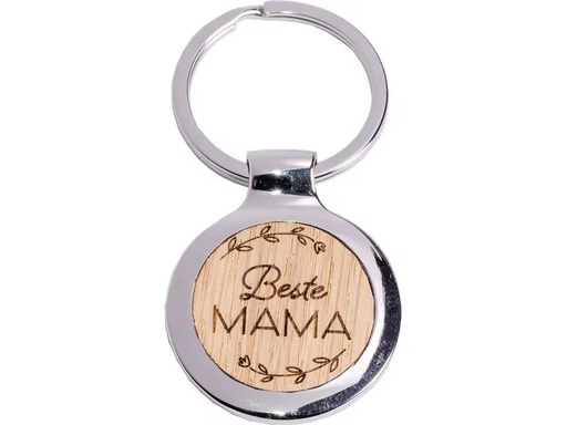 [90345139 1698994] Roost Schlüsselanhänger Beste Mama 3.5 x 3.5 cm