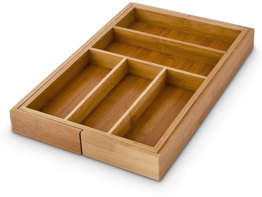 [90345142 1695036] relaxdays Besteckkasten Braun