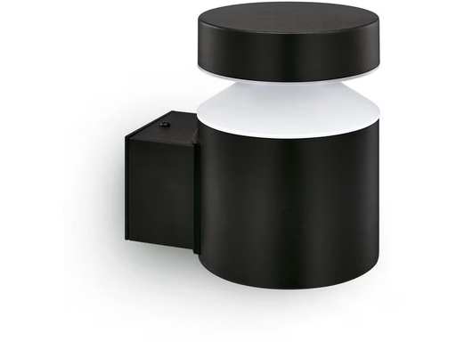 [90345238 1689148] Philips Laven Wandleuchte up 6W, 2700 Kelvin, schwarz