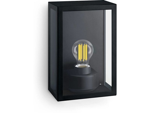 [90345242 1689153] Philips Alzor Wandleuchte eckig, max. 25W, exkl. LM, schwarz