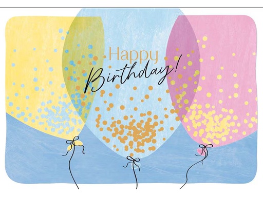 [90345294 1700047] ABC Geburtstagskarte Happy Birthday B6