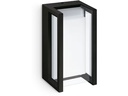 Philips Pyrona Wandleuchte 12W, 2700 Kelvin, schwarz