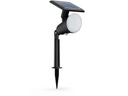 Philips Solar Jivix Spotleuchte Spiess, Lichtsensor, 2700K, schwarz