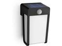 Philips Solar Shroud Wandleuchte, Licht+Bewegungssensor, matt, 2700K