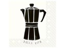 Stewo Papierservietten Fausto 33 x 33 cm, Schwarz/Weiss