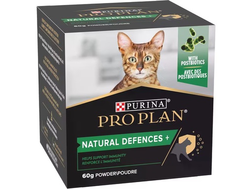 [90345372 1697332] Purina Pro Plan Katzen-Nahrungsergänzung Natural Defences+ 60 g