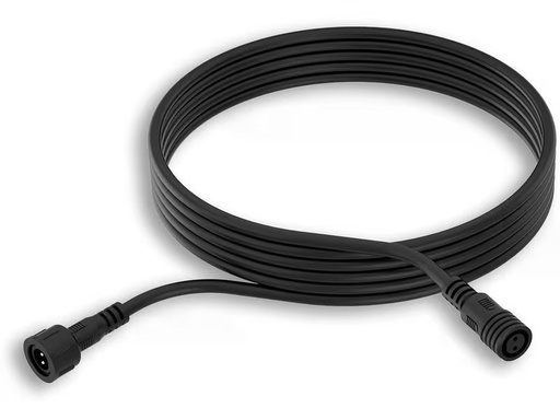 [90345373 1689183] Philips Niedervolt Verlängerungskabel 5 Meter, IP65, schwarz