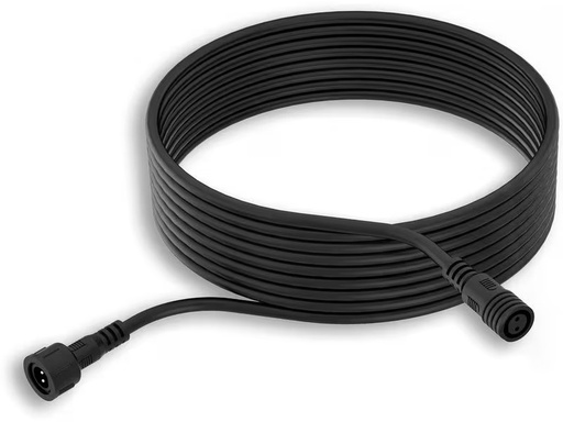 [90345397 1689184] Philips Niedervolt Verlängerungskabel 10 Meter, IP65, schwarz