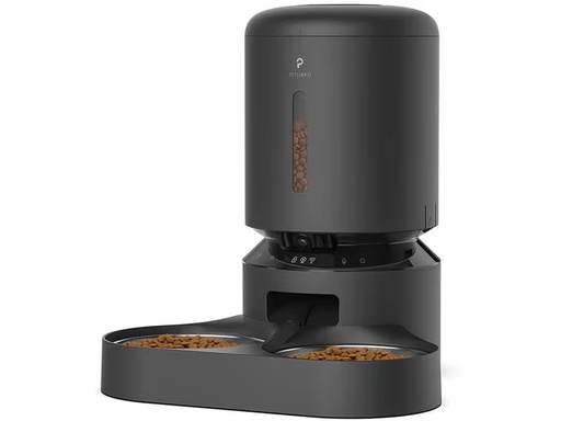 [90345405 1695099] Petlibro Futterauto. Granary Camera Monitoring Dual Feeder 5l Schwarz