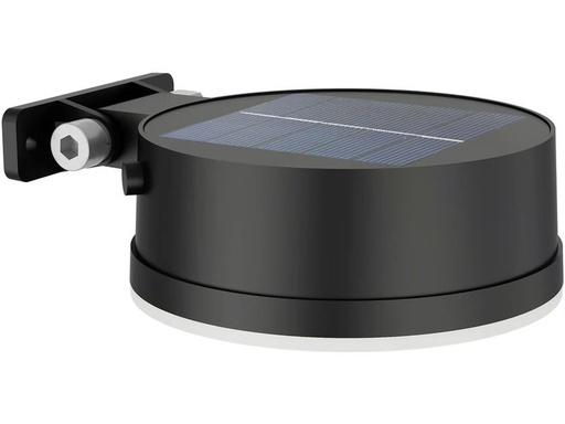 [90345416 1689163] Philips Solar Vynce Wandleuchte, Lichtsensor, rund, 2700K, schwarz