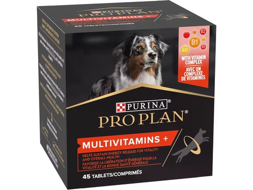 [90345447 1697336] Purina Pro Plan Hunde-Nahrungsergänzung Multivitamins+ 45 Tabletten