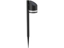 Philips Solar Fyve Sockelleuchte Spiess, Lichtsensor, 2700K, schwarz