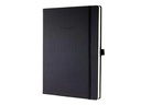 Sigel Notizbuch Conceptum A4, Kariert, Schwarz