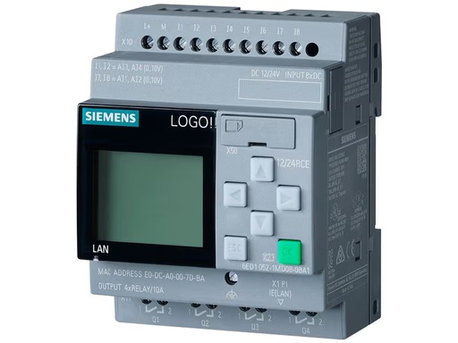 [90345787 1707380] Siemens LOGO! 8.4 12/24RCE Grundgerät