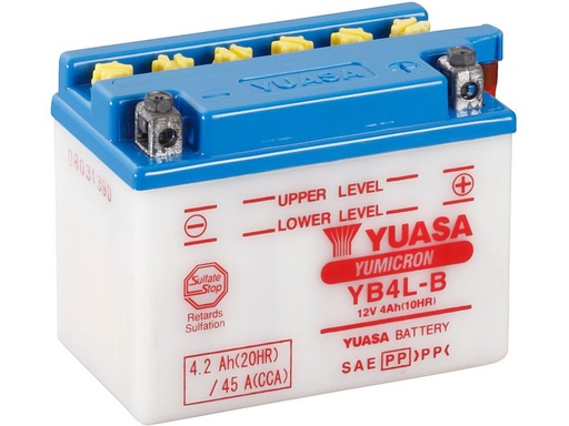 [90345847 1705346] YUASA Motorradbatterie Yumicron 12V/4.2Ah/45A 4.2 Ah