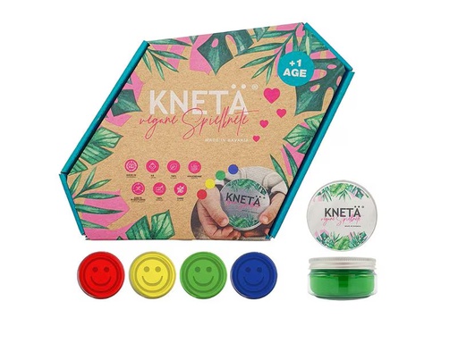 [90345854 1704592] KNETÄ Knetspielzeug 4er Dosen Set 125 g