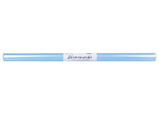[90054728 1094653] Folia Seidenpapier Blumenseide, 50 x 70 cm Pastellblau
