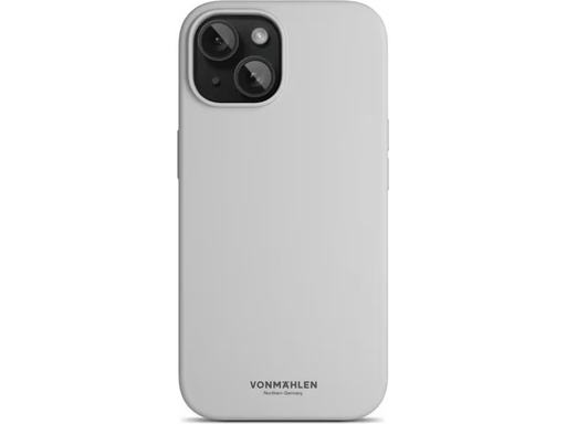 [90345942 1703938] Vonmählen Back Cover Eco Silicone iPhone 15 Plus Light Gray