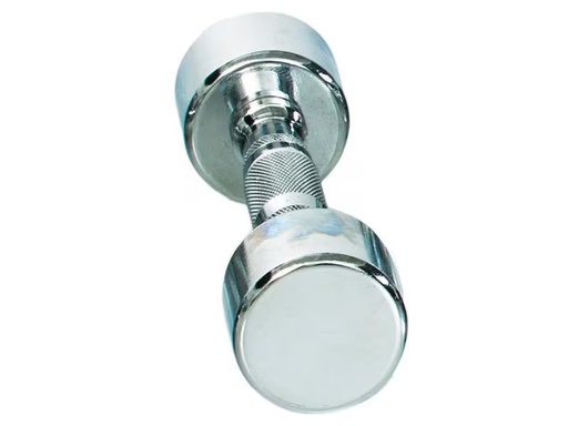[90346044 1706529] Gymstick Pro Chrome Dumbbell Single 4 kg