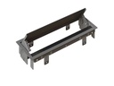 Max Hauri Einbaurahmen BOX L 6-Fach, Grau