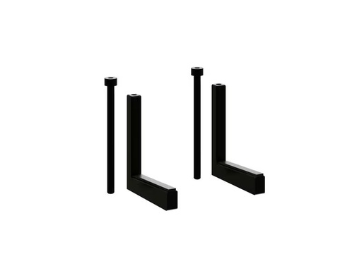 [90346140 1692606] Max Hauri Befestigungsset, SUPRA, 5-30 mm Schwarz