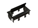 Max Hauri Einbaurahmen BOX S 3-Fach Schwarz