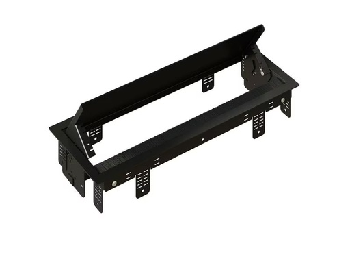 [90346248 1692652] Max Hauri Einbaurahmen BOX L 6-Fach, Schwarz