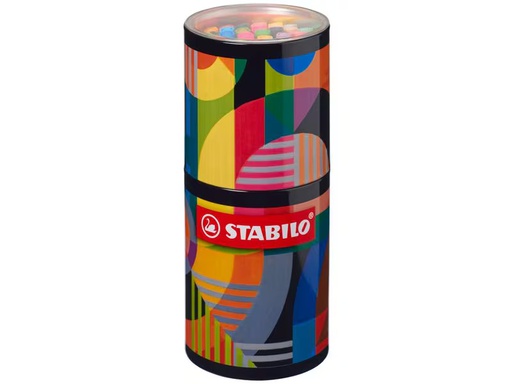 [90346372 1705553] STABILO Fasermaler Pen 68, 45er ARTY Metalletui