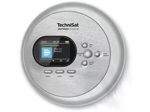 [90346421 1707834] Technisat CD-Player Digitradio CD 2Go BT Silber