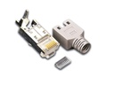 Wirewin Stecker RJ45 Hirose TM11 50 Stück, Grau