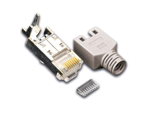 [90054782 1180476] Wirewin Stecker RJ45 Hirose TM11 50 Stück, Grau