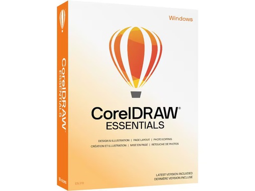 [90346440 1689655] Corel CorelDRAW Essentials 2024 Box, Voll., Win, EN/DE