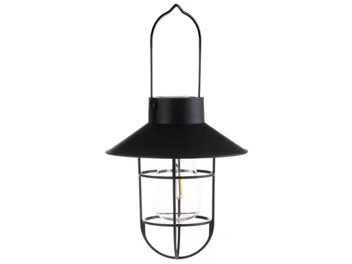 [90346468 1617719] COCON Laterne LED Solar, Schwarz