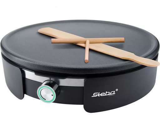 [90346485 1706396] Steba Crêpe Maker XXL CR36 1500 W, Schwarz