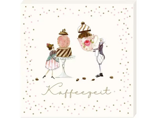[90346516 1700535] Grätz Papierservietten Kaffeezeit 25 x 25 cm, 20 Stück