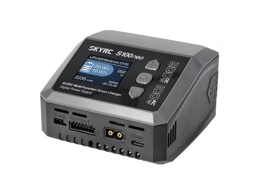 [90346543 1711088] SKYRC Ladegerät S100 Neo 100W AC / 200W DC, 1-6S