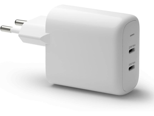 [90346558 1665639] dbramante1928 USB-Wandladegerät USB-C + USB-C 25 W + 25 W