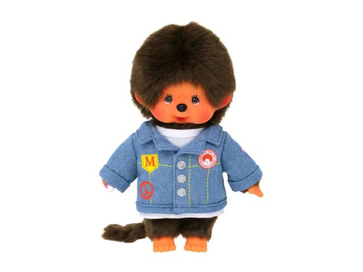 [90346613 1709094] Monchhichi Kuscheltier Jeans Jacket Boy 20 cm