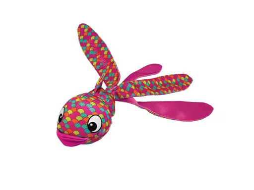 [90346620 1703884] Kong Hunde-Spielzeug Wubba Finz Fisch S, pink