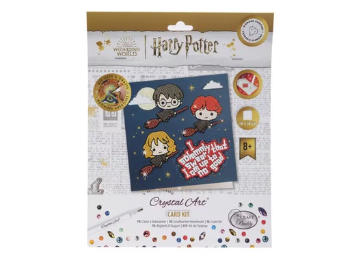 [90346664 1704583] CRAFT Buddy Bastelset Crystal Art Card Flying High