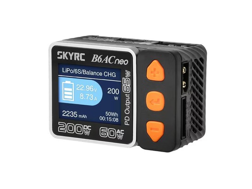[90346676 1710110] SKYRC Ladegerät B6AC Neo 60W AC, 200W DC, 1-6S