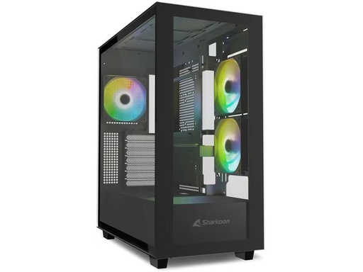 [90346703 1703713] Sharkoon PC-Gehäuse Rebel C60 Schwarz