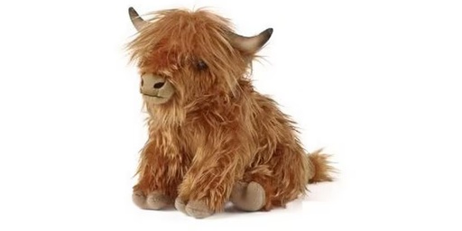 [90346745 1709926] Living Nature Funktionsplüsch Highland Kuh mit Sound 30 cm
