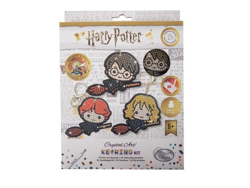 [90346776 1704559] CRAFT Buddy Schlüsselanhänger Crystal Art – Fliegende Freunde 3 Stück
