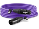 Rode XLR-Kabel XLRm-XLRf 6 m, Violett