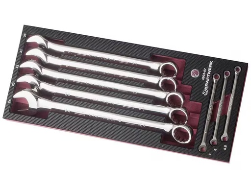 [90346883 1704181] Kraftwerk Doppelringschlüssel-Set EVA3 8-teilig