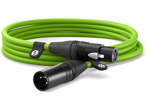 [90346884 1580021] Rode XLR-Kabel XLRm-XLRf 3 m, Grün